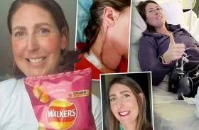 كيس «شيبس» ينقذ سيدة من سرطان خفي