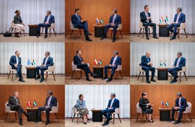 عبدالله بن زايد يلتقي عددا من وزراء الخارجية وكبار المسؤولين في نيويورك