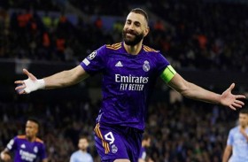 بنزيما واثق من بلوغ ريال مدريد نهائي دوري أبطال أوروبا