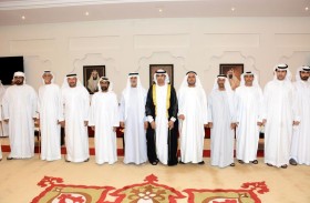 نهيان بن مبارك يحضر أفراح الكعبي والشامسي