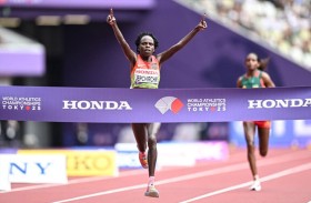 الكينية جيبشيرشير تحرم أسيفا من ذهبية الماراثون 