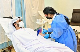 أعضاء المجلس الوطني الاتحادي يشاركون في حملة للتبرع بالدم 