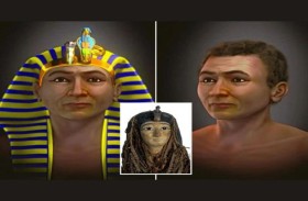 إعادة تشكيل وجه الملك أمنحتب الأول