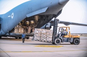 ثلاث طائرات تحمل إمدادات طبية وغذائية من الإمارات لإغاثة الشعب السوداني