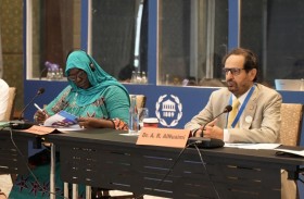 علي النعيمي يترأس اجتماع مجموعة الشراكة بين الجنسين في الاتحاد البرلماني الدولي 