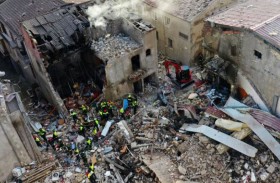  31 مصابا في انفجار مبنى في إيطاليا يؤوي طالبي لجوء 