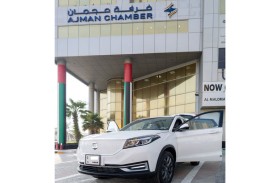 الدماني أول السيارات الكهربائية المعتمدة في غرفة عجمان