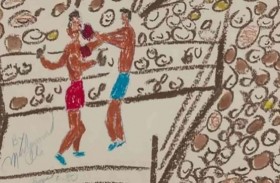 بيع لوحات محمد علي كلاي بأضعاف السعر التقديري