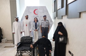 شرطة أبوظبي والهلال الأحمر تنفذان مبادرة « همم تسمو » لأصحاب الهمم