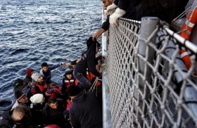 حبس 9 متهمين بحادث غرق قارب مهاجرين في البحر المتوسط 