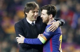 كونتي ينفي الإشاعات عن انتقال ميسي الى إنتر 