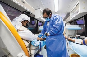 إقبال كبير على التبرع بالدم في إكسبو 2020 دبي