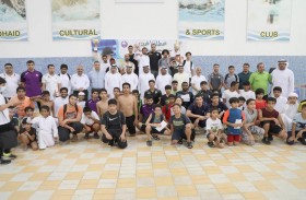 نادي الذيد يختتم تنظيمه لمهرجان الألعاب المائية للأندية 
