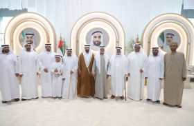 نهيان بن مبارك يحضر أفراح العامري في أبوظبي