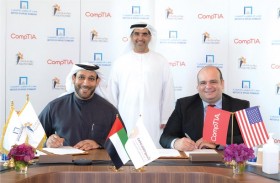 شراكة بين بوليتكنك أبوظبي و «كومتيا» لتطوير مهارات الطلبة المواطنين  في تكنولوجيا المعلومات