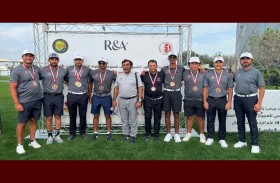 منتخبات الغولف تكتسي البرونز في الخليجية