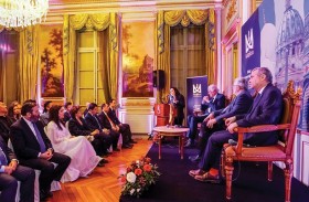 سفارة الإمارات في باريس تقيم مأدبة إفطار  بمناسبة شهر رمضان والأسبوع المقدس وعيد الفصح اليهودي