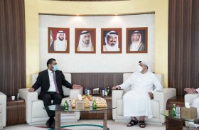 اجتماع تنسيقي بين أراضي عجمان وشركة الصرف الصحي