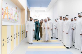 حاكم الشارقة يفتتح مدرسة العقد الفريد في مدينة دبا الحصن