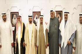 نهيان بن مبارك يحضر أفراح الحمادي والمري في أبوظبي