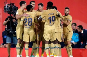 برشلونة ينتزع صدارة دوري إسبانيا مؤقتا 