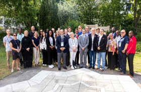 سفارة الدولة في برلين تنظم فعالية «الدبلوماسية الرياضية» وتستقبل وفد الأولمبياد الخاص