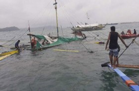 فقدان 12 صياداً فيليبينياً إثر اصطدام قاربهم بسفينة