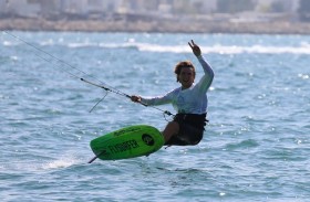 بطل العالم يستمتع بأجواء أجمل شتاء في العالم