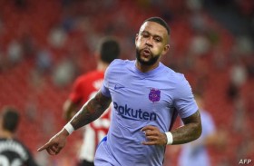 ديباي ينقذ برشلونة من الخسارة أمام أتلتيك بلباو 