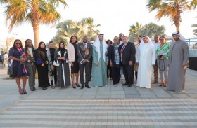 رئيس وزراء سانت فنسنت يزور مهرجان السعادة برأس الخيمة