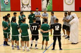 منتخبنا الوطني لكرة الصالات يواصل تدريباته بمعسكره الداخلي في البطائح