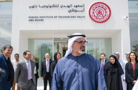 خالد بن محمد بن زايد يشهد افتتاح المعهد الهندي للتكنولوجيا دلهي – أبوظبي وإطلاق شراكات تعليمية لتعزيز التعليم العالي في الإمارة