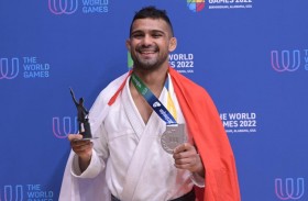فضية للبحريني منفردي بالجيوجيتسو  في الألعاب العالمية 