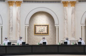 ولي عهد الشارقة يترأس اجتماع المجلس التنفيذي