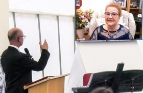 بالذكاء الاصطناعي.. امرأة تتحدث للمعزين في جنازتها