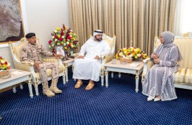 ولي عهد الفجيرة يستقبل أحمد بن طحنون وعهود الرومي ويطلع على أهداف مبادرة (هامة) لمجندات الخدمة الوطنية 