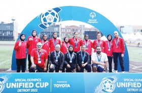 منتخب الإمارات الموحد لكرة القدم للسيدات يحرز فضية كأس الأولمبياد الخاص بديترويت