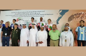 هتف المشاركون :«بكل لغات العالم  شكراً دبي .. شكراً حمدان»