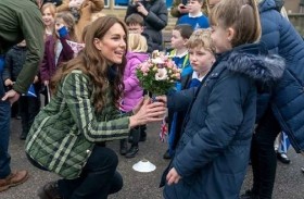 طفل يفاجىء كيت ميدلتون بسؤال غير متوقع 