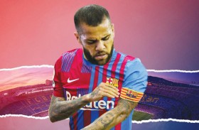 داني ألفيش يعلن رحيله عن برشلونة