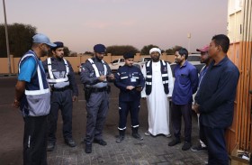 شرطة أبوظبي تنفذ حملة تفتيشية ميدانية بالتعاون مع الشركاء