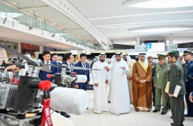 منصور بن زايد يفتتح معرضي يومكس وسيمتكس 2020