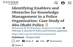 جامعة أكسفورد تنشُر إصداراً خاصاً بالممارسات الرائدة لشرطة أبوظبي