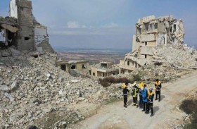 مسعفون سوريون يوثّقون لزملائهم الأوكرانيين إرشادات 