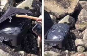 جثة في حقيبة.. لحظة مريعة على تيك توك