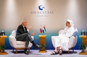 عبدالله بن زايد يستقبل وزير خارجية سلوفاكيا