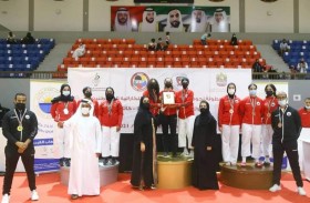 أندية الشارقة تحلق بألقاب بطولتي دوري السيدات للكاراتيه ونجوم المستقبل