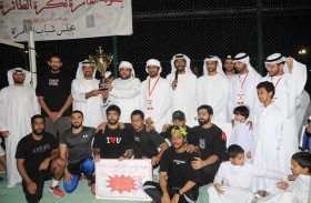 تتويج فريق الشرف في بطولة العامرة لكرة الطائرة الرمضانية