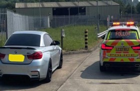 توقيف عريس كان يقود بسرعة صاروخية