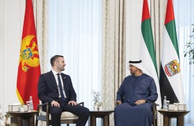 رئيس الدولة يبحث مع رئيس وزراء مونتينيغرو تعزيز علاقات التعاون ويشهد توقيع اتفاقيتين بين البلدين